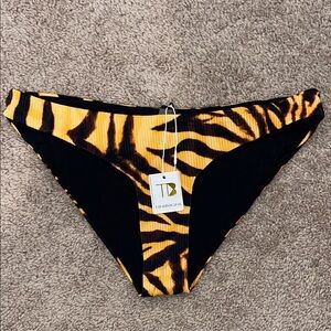 TINIBIKINI Reversible tiger stripe bikini bottom